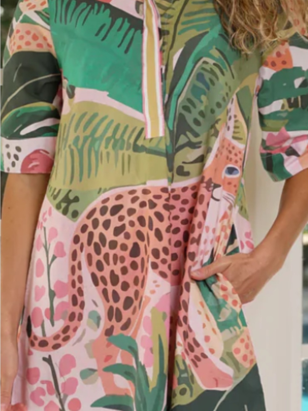 Just Darviny Charlize dress in Nairobi print